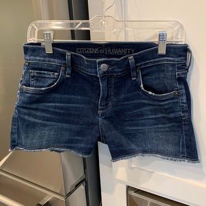 Citizens of Humanity denim shorts, size 26